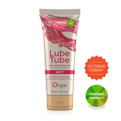 Согревающая смазка для секса "LUBE TUBE HOT" Orgie
