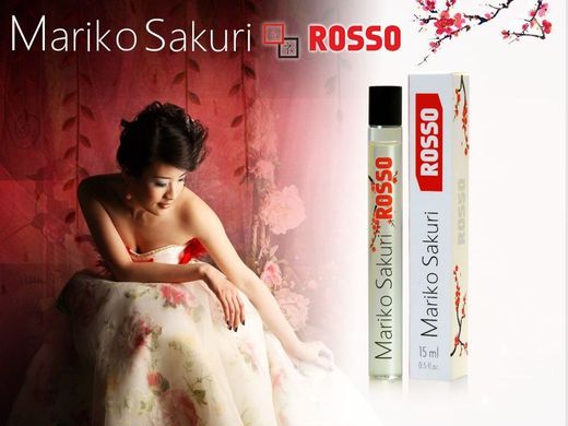 Духи з феромонами жіночі Aurora Mariko Sakuri ROSSO (roll - on), 15 мл