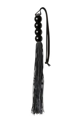 Флогер GP SILICONE FLOGGER WHIP BLACK