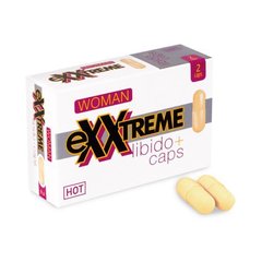 Капсулы для повышения либидо для женщин HOT eXXtreme, 2 шт в упаковке