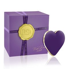 Вібратор-сердечко Rianne S : Heart Vibe Purple, 10 режимів роботи, медичний силікон