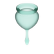 Менструальные чаши SATISFYER FEEL GOOD MENSTRUAL CUP GREEN