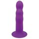 Ділдо з вібрацією Adrien Lastic Hitsens 3 Purple, відмінно для страпона, діаметр 4см, довжина 18,2см