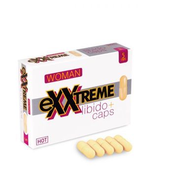Капсулы для повышения либидо для женщин HOT eXXtreme, 5 шт в упаковке