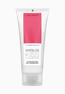 Лубрикант на водній основі MixGliss KISS Wild Strawberry (70 мл)