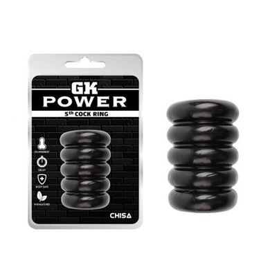 Ерекційне кільце обмежувач довжини Chisa GK Power 5th Cock Ring