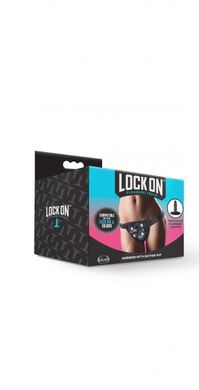 Трусики для страпона LOCK ON STRAP ON HARNESS BLACK