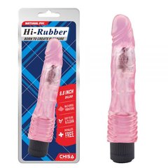 Вібромасажер Chisa Jelly Hi - Rubber, Pink