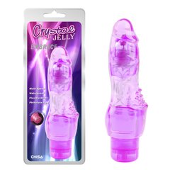Вибратор CHISA Crystal Embrace, Фиолетовый