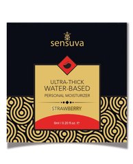 Пробник Sensuva - Ultra–Thick Water-Based Strawberry (6 мл)