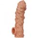 Насадка на пенис с отверстием для мошонки Kokos 16,5 см. CS 003-L