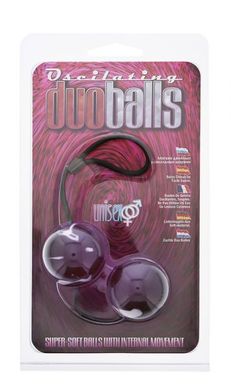 Вагінальні кульки Marbelized DUO BALLS, PURPLE