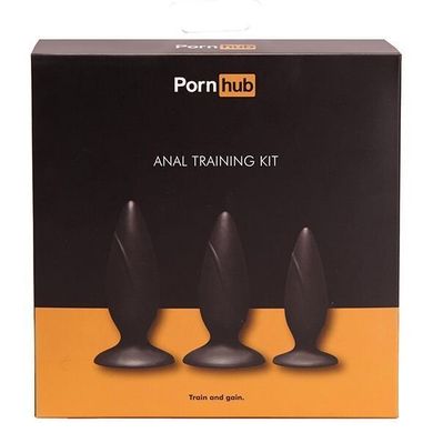 Набор анальных пробок Pornhub Anal Training Kit (испорченная упаковка)