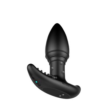 Анальна вібропробка Nexus B - stroker з масажуючими намистинами на ніжці з пультом Д/У + мастило 250 мл