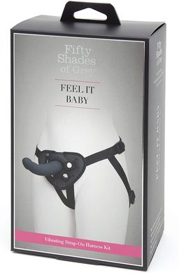 Набор Vibrating Strap-on Harness Kit Коллекция: Feel it Baby Fifty Shades of Grey