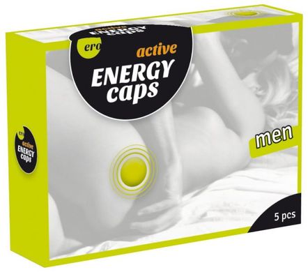 Возбуждающие капсулы для мужчин HOT ERO Energy Caps, 5 шт в упаковке